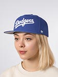 Бейсболка 47 BRAND арт. B-NSHSC12WBP-RY Los Angeles Dodgers MLB (синий)